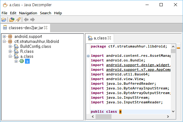 JD-GUI navigating classes-dex2jar.jar